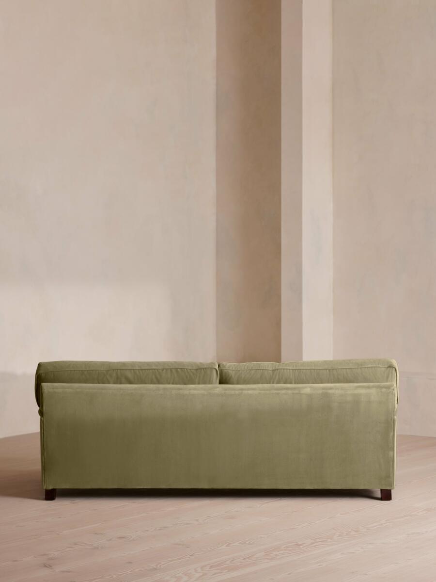 Arundel Four Seater Sofa - Velvet - Lichen - Images - Image 4