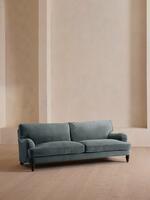 Arundel Four Seater Sofa - Velvet - Grey Blue - Listing - Thumbnail 2