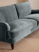 Arundel Four Seater Sofa - Velvet - Grey Blue - Images - Thumbnail 6