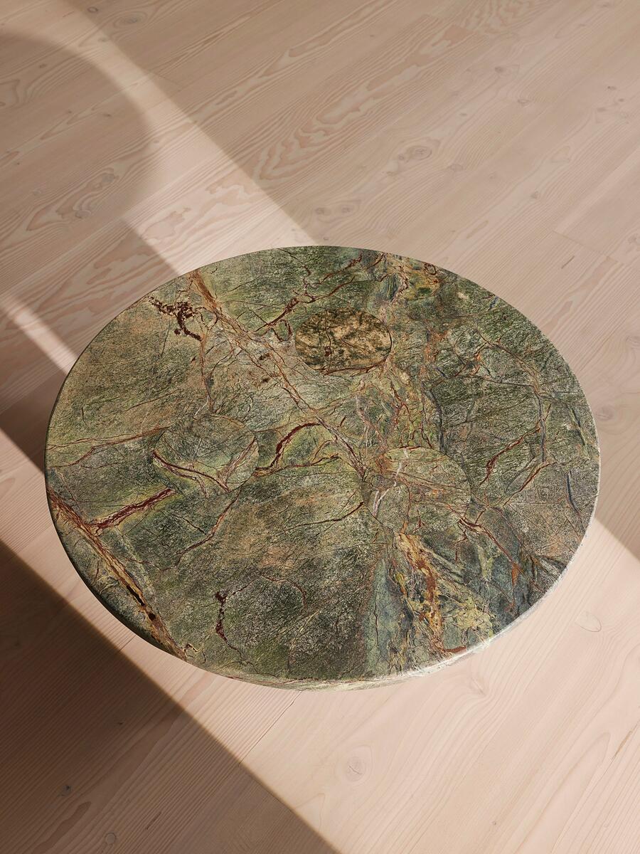 Tisbury Coffee Table - Jurassic Green Marble - Images - Image 3