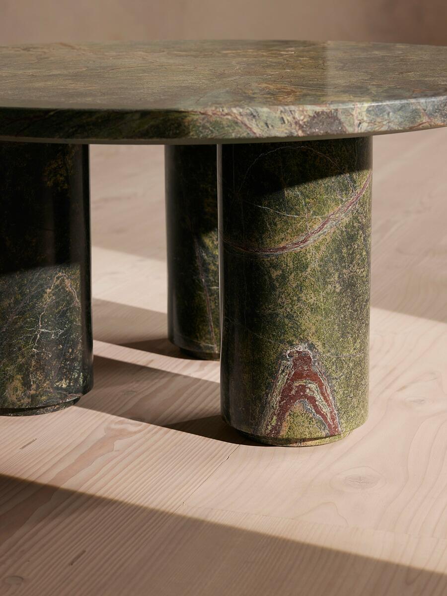 Tisbury Coffee Table - Jurassic Green Marble - Images - Image 5
