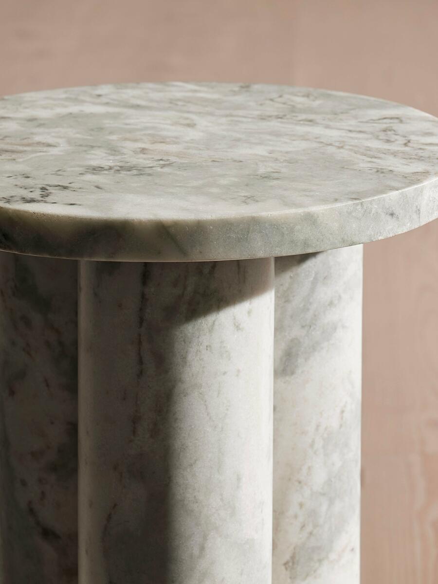 Tisbury Side Table - Terra Bianca Marble - Images - Image 6