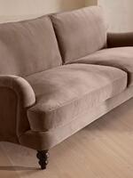 Arundel Four Seater Sofa - Velvet - Taupe - Images - Thumbnail 6