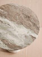 Fleet Side Table - Large/Low - Terra Bianca Marble  - Images - Thumbnail 4