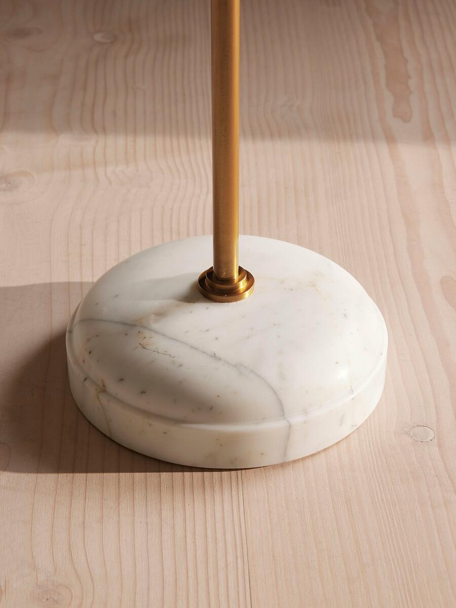 Fleet Side Table - Large/Low - Terra Bianca Marble  - Images - Image 5