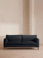 Reya Three Seater Sofa - Linen - Indigo - Listing - Thumbnail 1