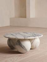 Oxley Coffee Table - Arabescato Corchia Marble - Listing - Thumbnail 3