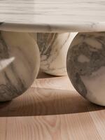 Oxley Coffee Table - Arabescato Corchia Marble - Images - Thumbnail 7