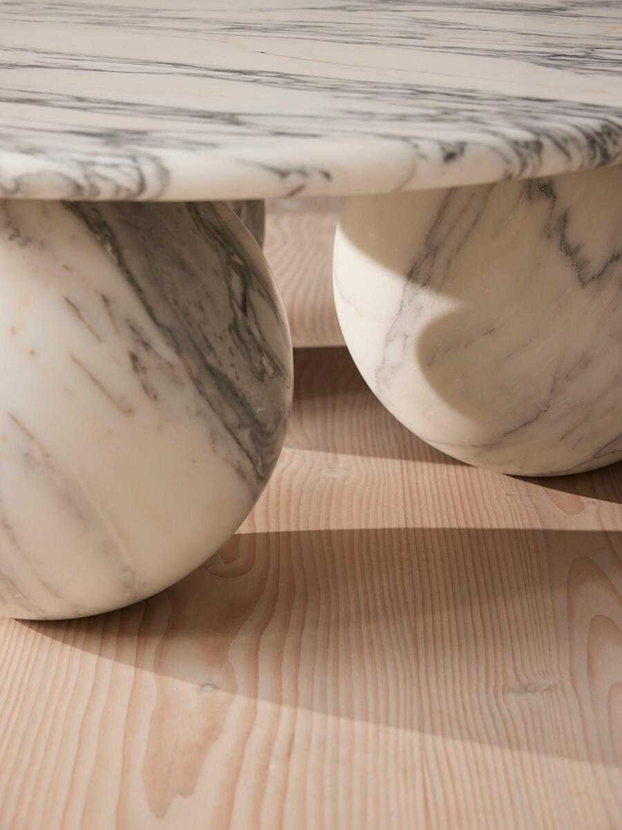 Oxley Coffee Table - Arabescato Corchia Marble - Images - Image 6