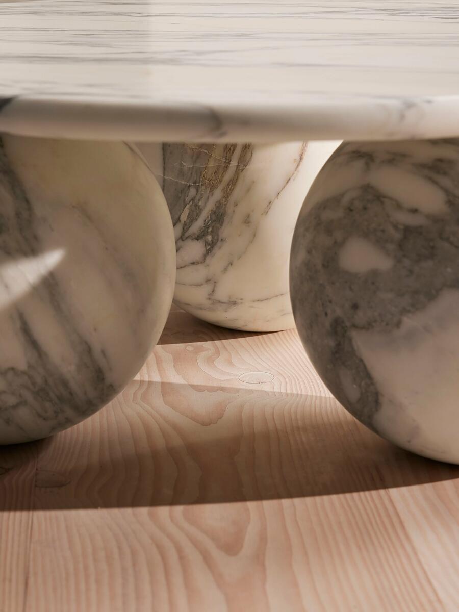 Oxley Coffee Table - Arabescato Corchia Marble - Images - Image 7