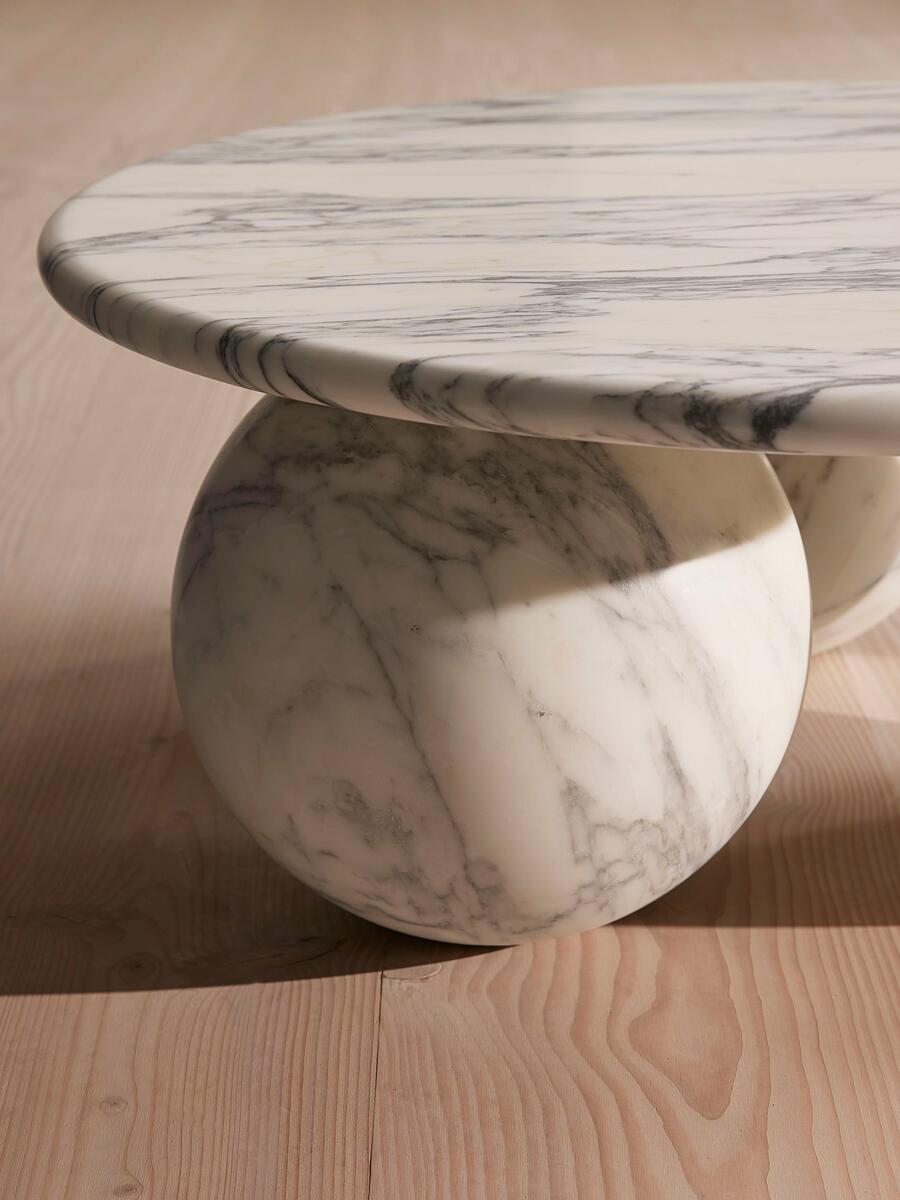 Oxley Coffee Table - Arabescato Corchia Marble - Images - Image 8