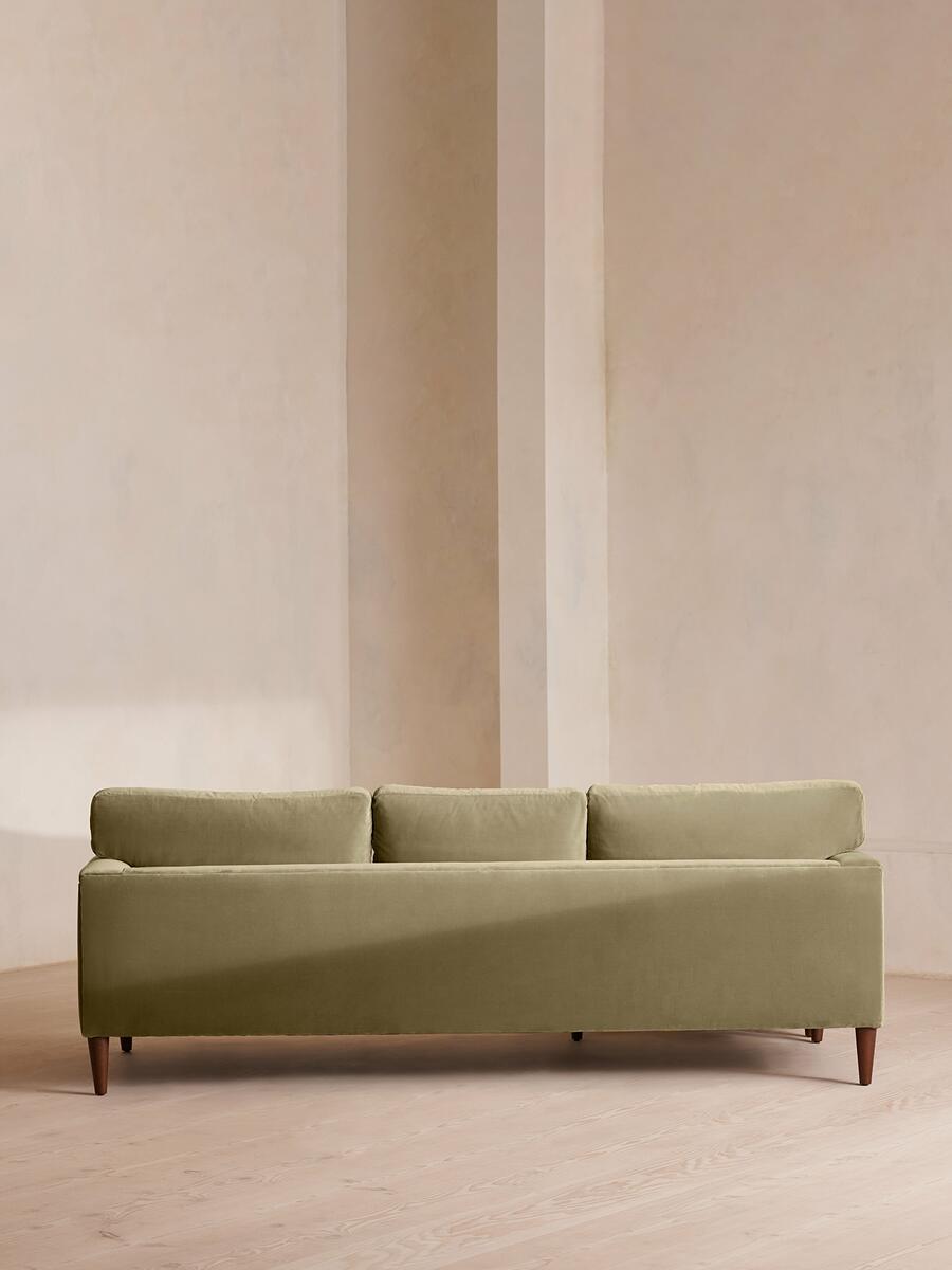 Reya Chaise-end Sofa - Velvet - Lichen - Images - Image 4
