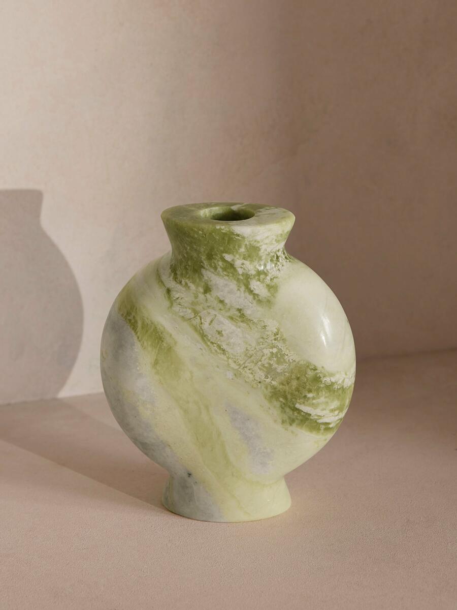 Sesso Vase - Wide - Green - Listing - Image 2