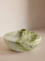 Alma Vase - Wide - Green - Listing - Thumbnail 1