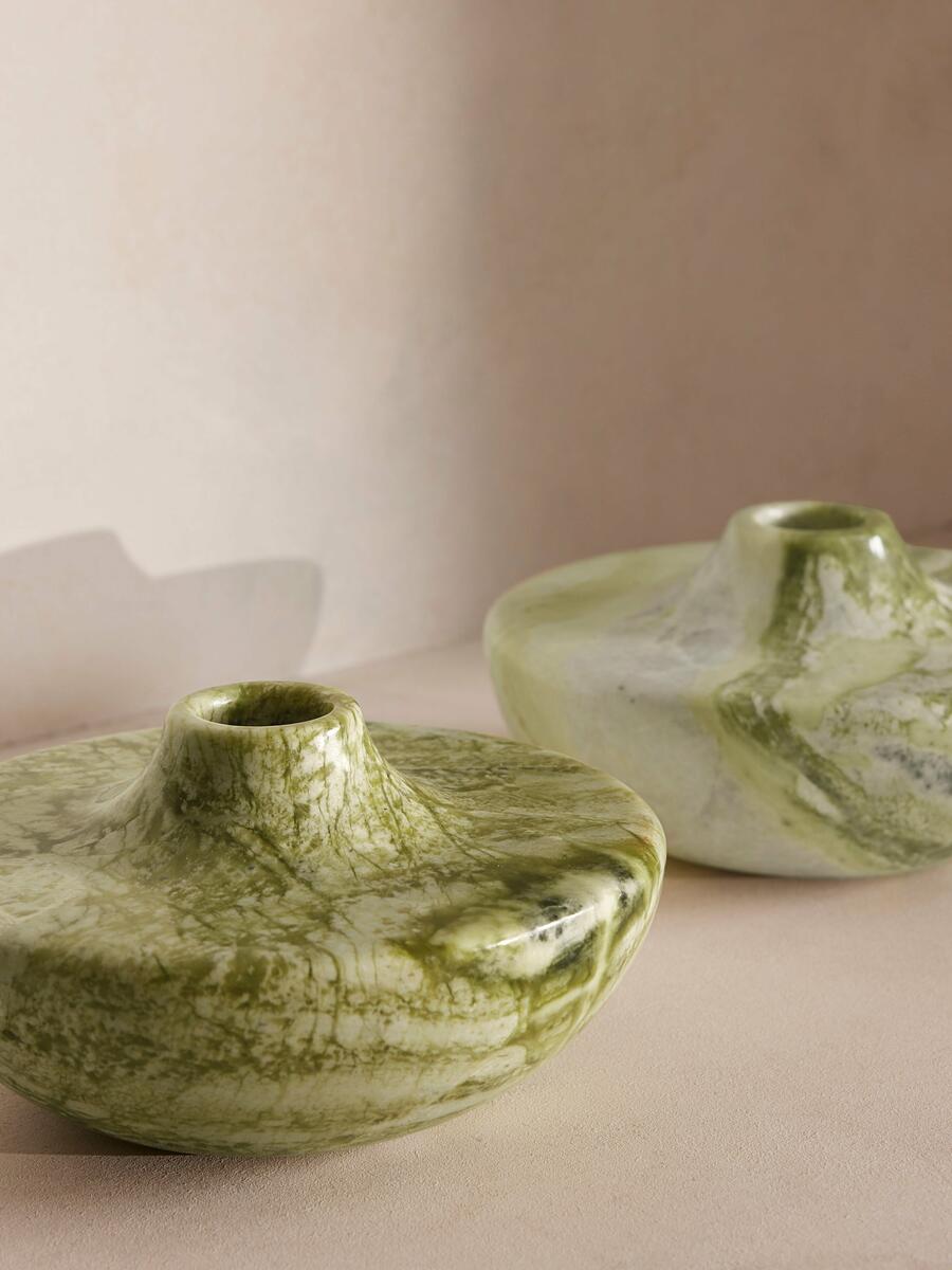 Alma Vase - Wide - Green - Images - Image 5