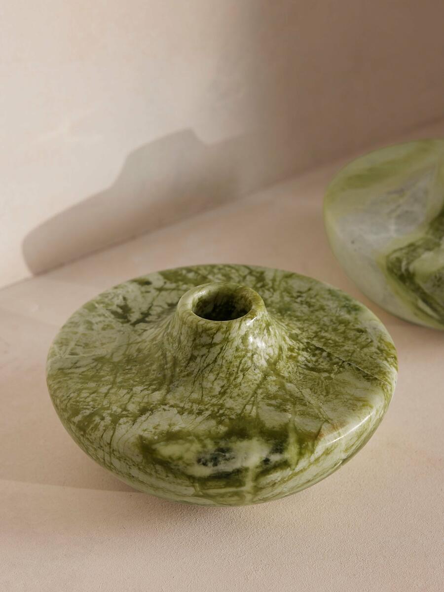 Alma Vase - Wide - Green - Images - Image 6