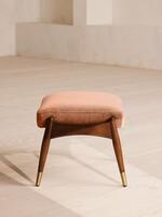 Theodore Footstool - Velvet - Antique Rose - Images - Thumbnail 3