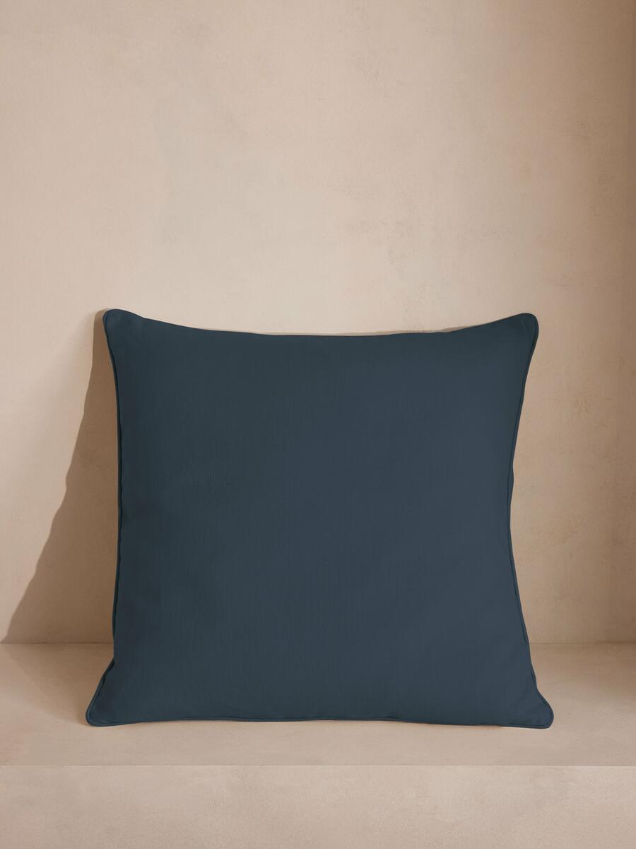 Vinnie Large Square Cushion - Prussian Blue - Listing - Image 1