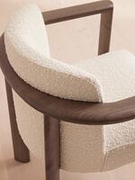 Aria Dining Chair - Boucle - Cream - Images - Thumbnail 7