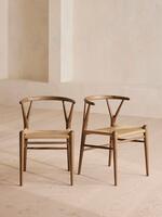 Pair of Sitwell Dining Chairs Walnut - Listing - Thumbnail 1
