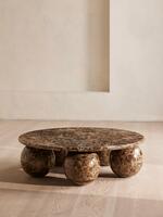 Oxley Coffee Table - Large - Dark Emperador - Listing - Thumbnail 2