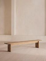 Calne Bench - Light Oak - 300 cm - Listing - Thumbnail 1