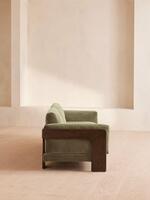 Marcia Three Seater Sofa - Velvet - Lichen - Images - Thumbnail 3