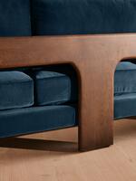 Marcia Three Seater Sofa - Velvet - Royal Blue - Images - Thumbnail 7