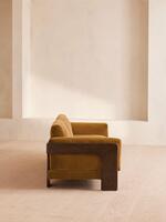 Marcia Three Seater Sofa - Velvet - Mustard - Images - Thumbnail 3