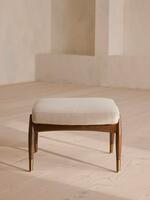 Theodore Footstool - Linen - Bisque - Listing - Thumbnail 2