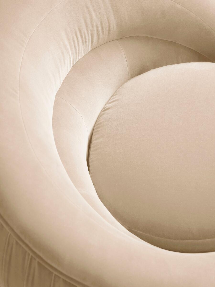 Abel Armchair - Velvet - Porcelain - Images - Image 6