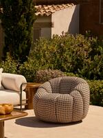 Garret Outdoor Armchair - Geometric - Monochrome - UK - Lifestyle - Thumbnail 1
