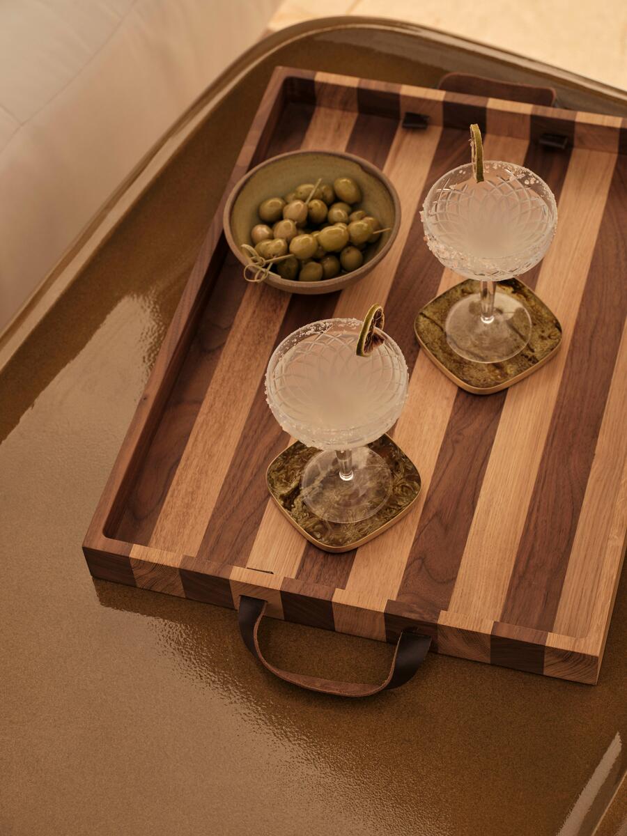 Forest Stripe Tray - Lifestyle - Image 1