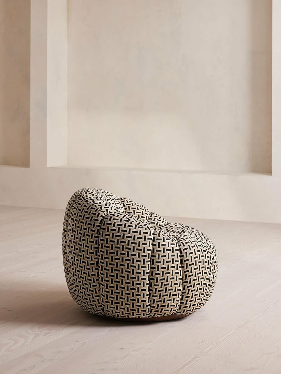 Garret Outdoor Armchair - Geometric - Monochrome - UK - Images - Image 4