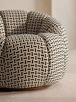 Garret Outdoor Armchair - Geometric - Monochrome - UK - Images - Thumbnail 6