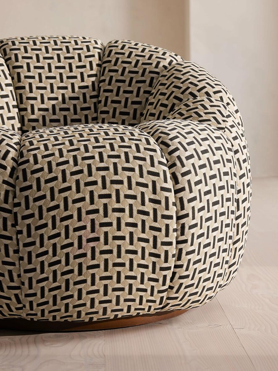 Garret Outdoor Armchair - Geometric - Monochrome - UK - Images - Image 6