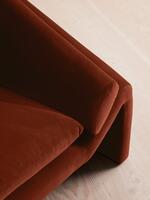 Amble Three Seater Sofa - Velvet - Rust - Images - Thumbnail 6
