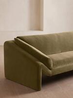 Amble Three Seater Sofa - Velvet - Lichen - Images - Thumbnail 5