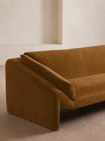 Amble Three Seater Sofa - Velvet - Mustard - Images - Thumbnail 5