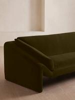 Amble Three Seater Sofa - Velvet - Olive - Images - Thumbnail 7