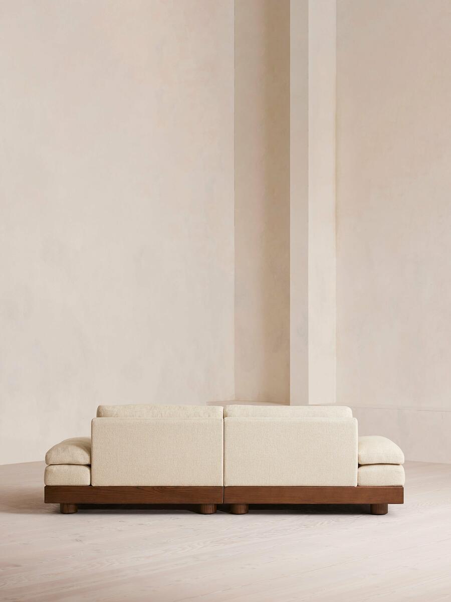 Truro Modular Sofa - Three Seater - Textured Linen UK - Images - Image 5