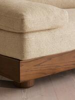 Truro Modular Sofa - Three Seater - Textured Linen UK - Images - Thumbnail 6