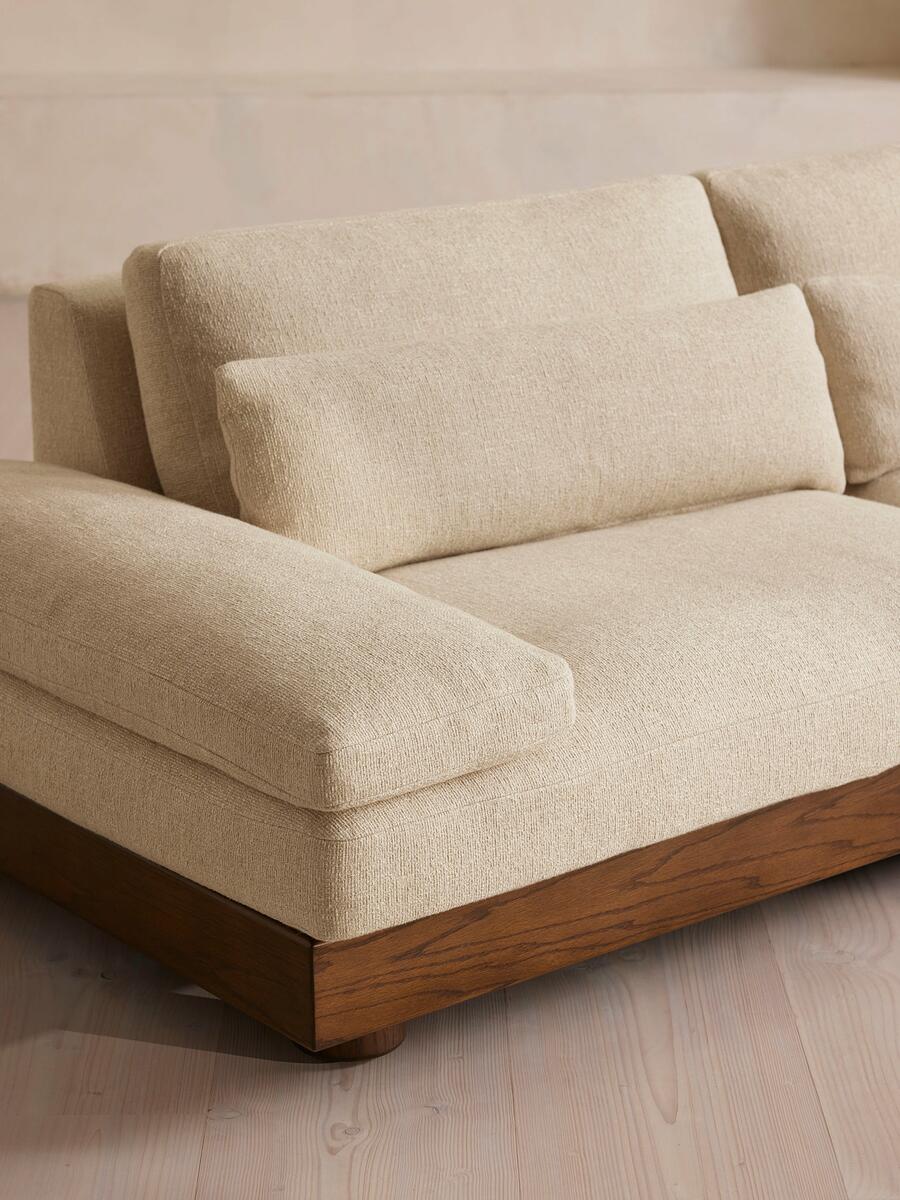 Truro Modular Sofa - Three Seater - Textured Linen UK - Images - Image 8