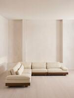 Truro Modular Sofa - Corner Sofa - Textured Linen UK - Listing - Thumbnail 2