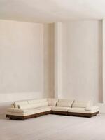 Truro Modular Sofa - Corner Sofa - Textured Linen UK - Images - Thumbnail 3