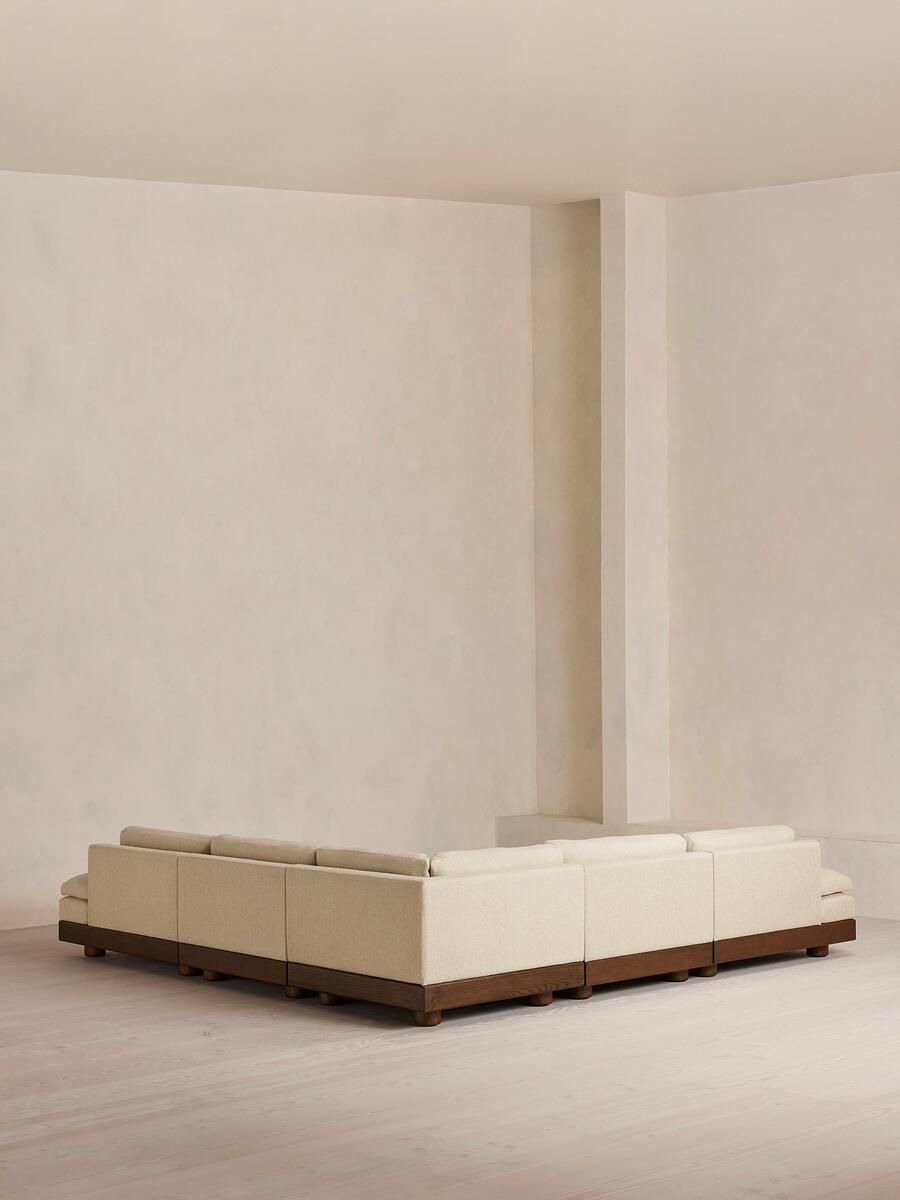 Truro Modular Sofa - Corner Sofa - Textured Linen UK - Images - Image 4