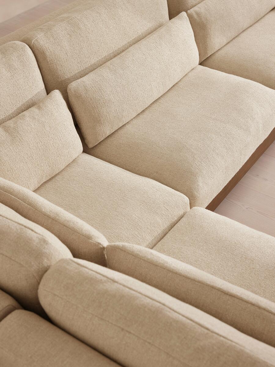 Truro Modular Sofa - Corner Sofa - Textured Linen UK - Images - Image 5