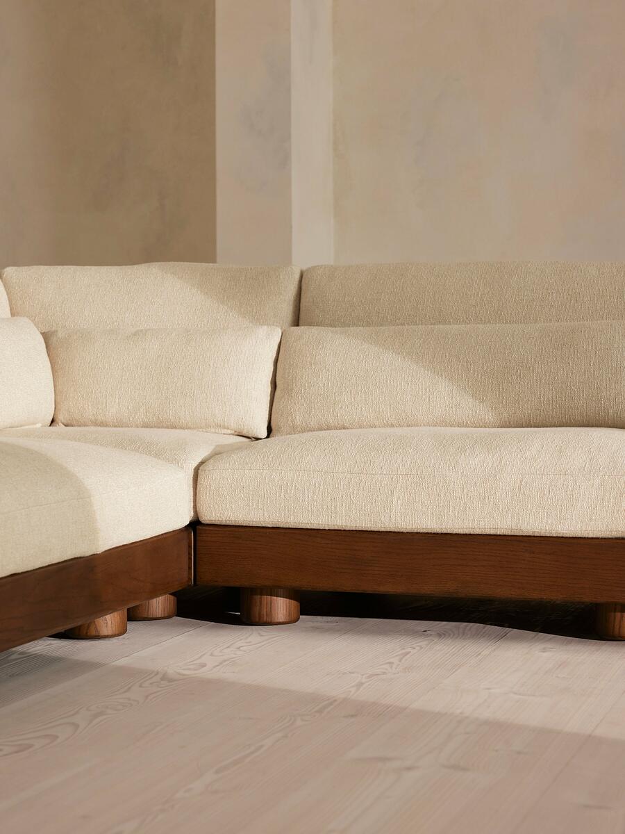 Truro Modular Sofa - Corner Sofa - Textured Linen UK - Images - Image 6
