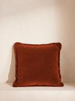Margeaux Square Cushion - Rust - Listing - Thumbnail 2