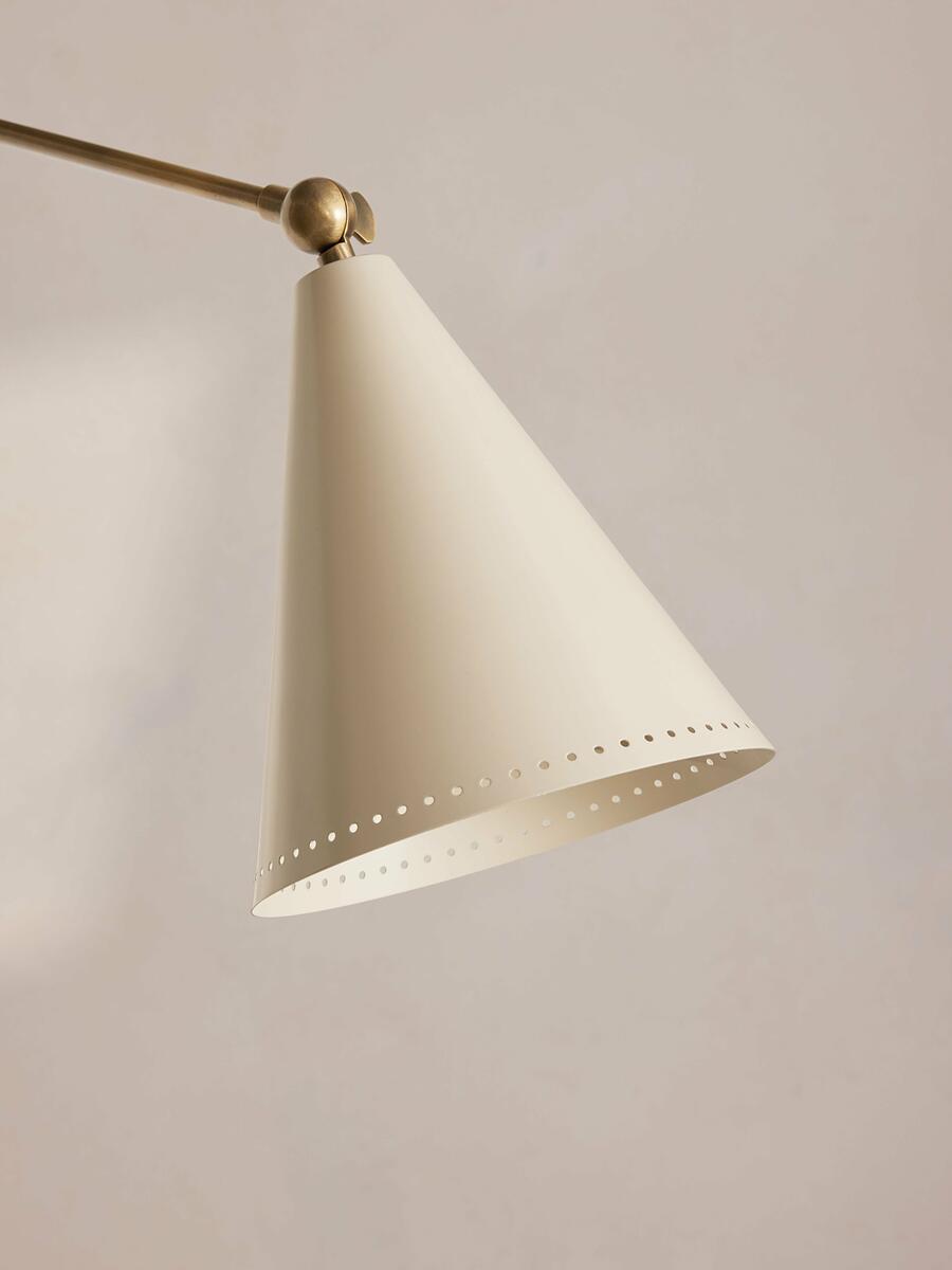 Vincent Wall Light - Cream Shade - Images - Image 3